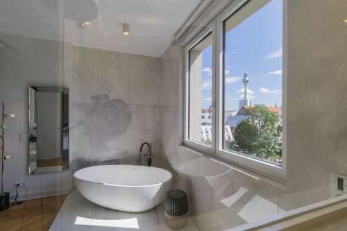 Stilvolles Apartment Interieur, Schönhauser Allee 69